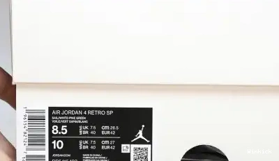 DR5415-103 "Pine Jordan SB Nike x 4 Air Green" 0628